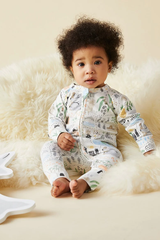 Long Sleeve Romper - Big Adventures