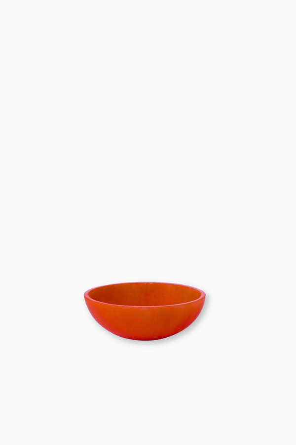 Resin Small Bowl - Tomato