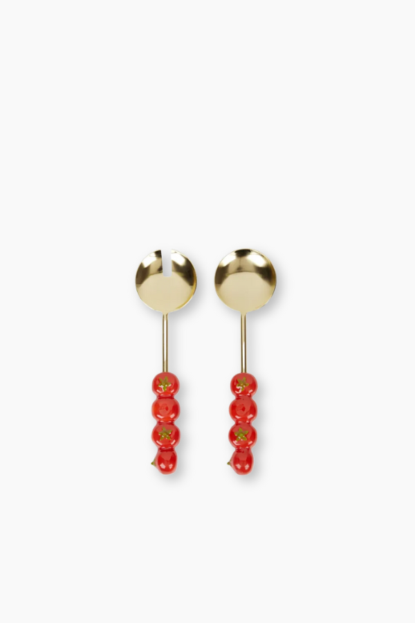 Salad Servers - Tomato