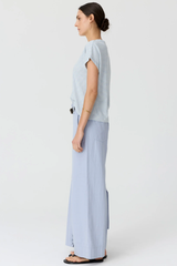 Mast Tee - Blue Stripe