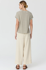 Mast Tee - Fern Stripe
