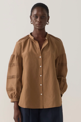 Zelda Shirt - Chestnut