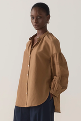 Zelda Shirt - Chestnut