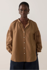 Zelda Shirt - Chestnut