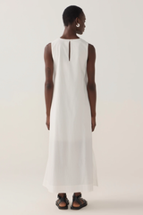 Frankie Dress - White Dot