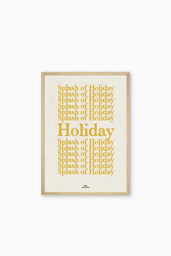 Hotel Magique A3 Print - A Splash of Holiday