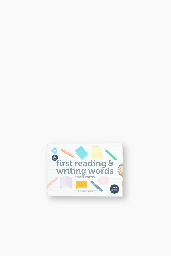 First Reading & Writing Words Flash Cards