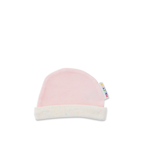 Organic Baby Hat - Whisper Pink