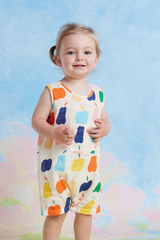 Woven Overall - Tiny Orchard