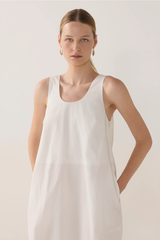 Zoey Dress - White Dot