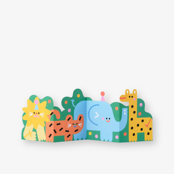 Fold Out Card - Jungle