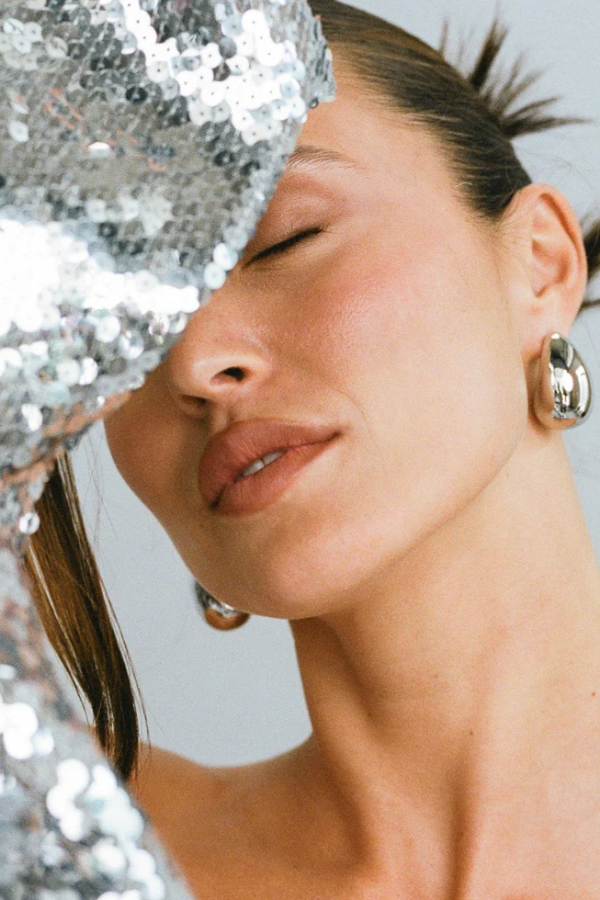 Baby Blob Earring - Silver