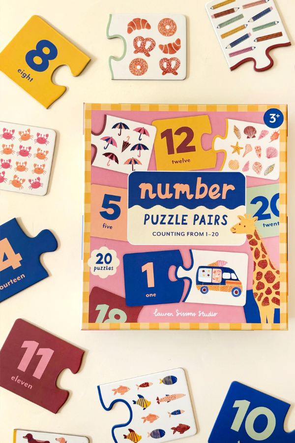 Number Puzzle Pairs