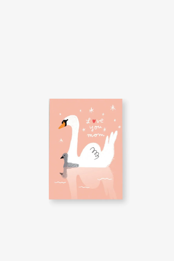 Card - Swan Mum