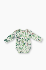 Long Sleeve Bodysuit - Fern Gully