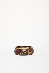 Elba Marble Bowl - Burgandy