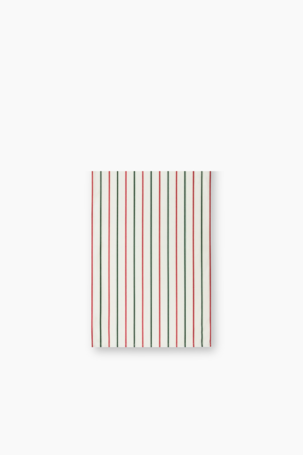 Tea Towel - Christmas Stripe