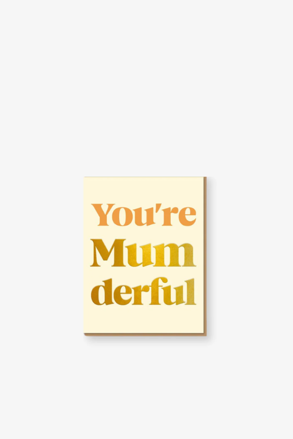 Card - You're Mumderful