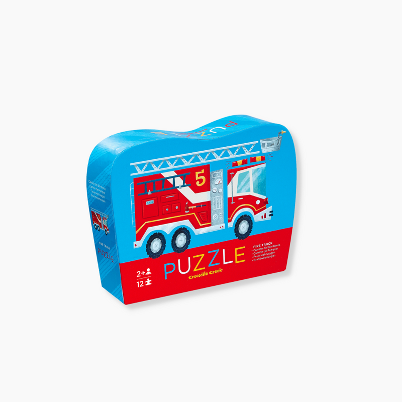 12pc Mini Puzzle - Fire Truck