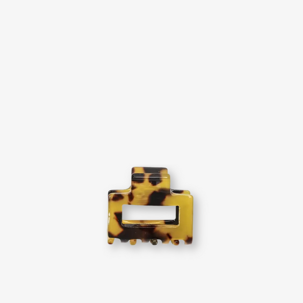 Elms Mini Hair Clip - Tortoise