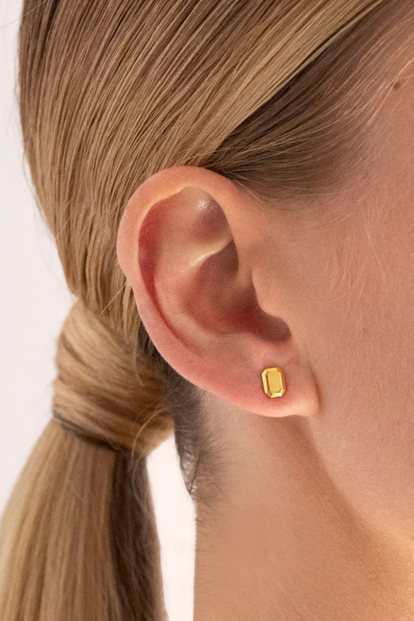 The Tate Stud Earrings - Sterling Silver