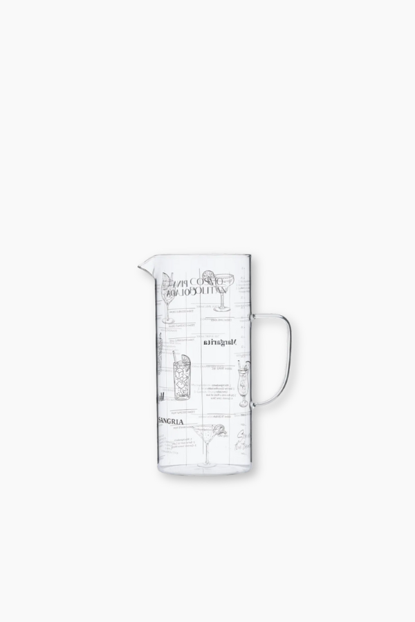 Glass Cocktail Measuring Jug