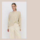 Abbey Knit - Oatmeal