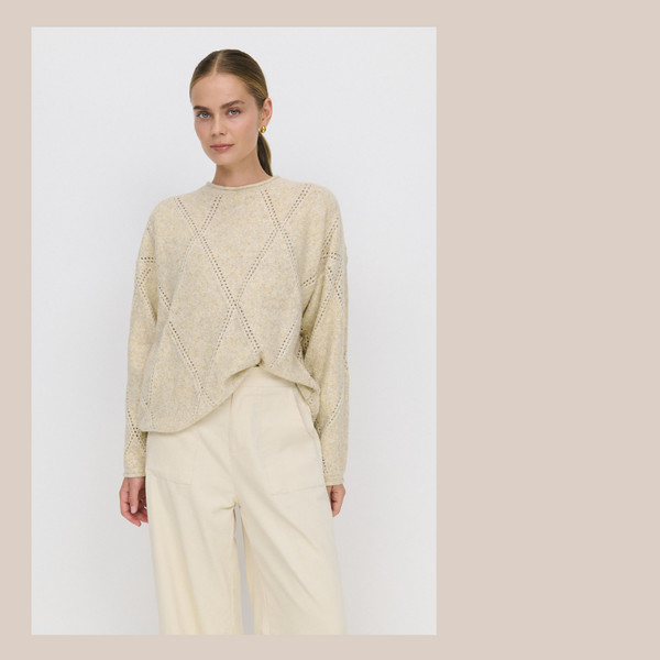 Abbey Knit - Oatmeal