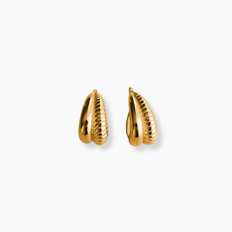 Cove Earrings - Gold