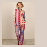Marilyn Straight Leg Pant - Folk Pop