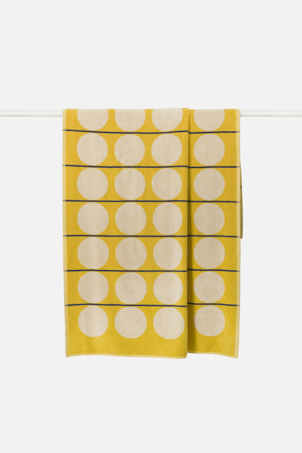 Abacus BeachTowel - Daffodil & Cream