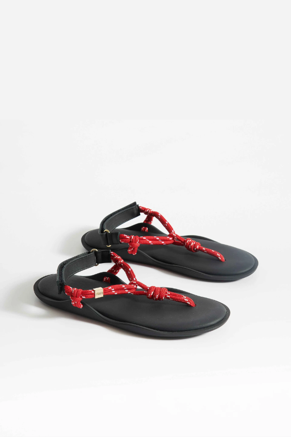 Flo Cord Sandal - Red
