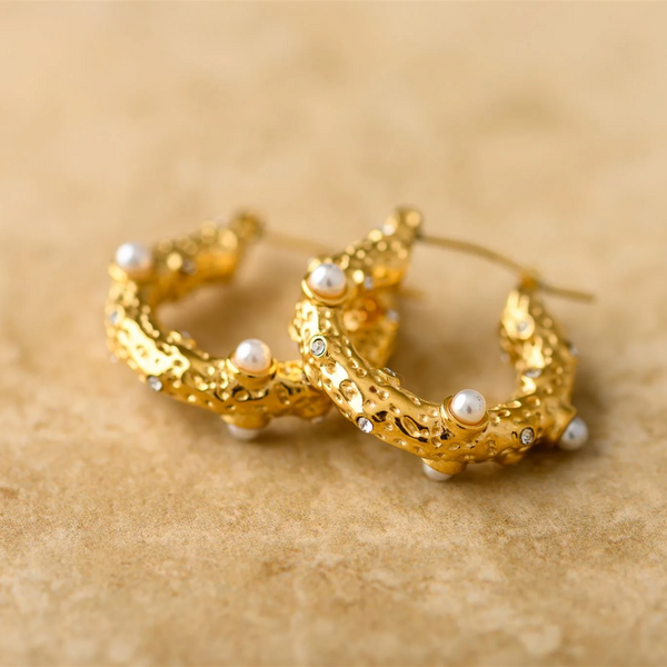 Aurelia Earrings - Gold