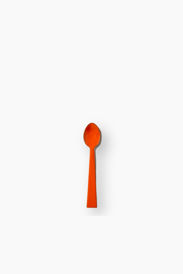 Enamel Teaspoon - Tangerine