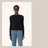 Nola Long Sleeve Top - Black