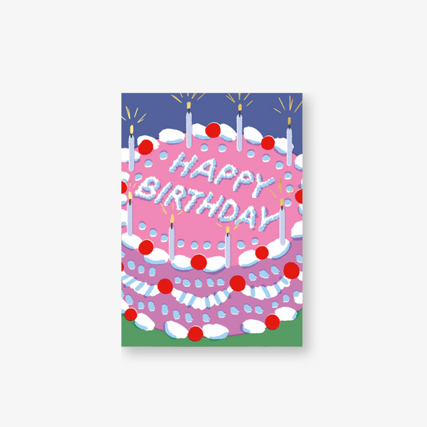 Card - HB Icing Cake