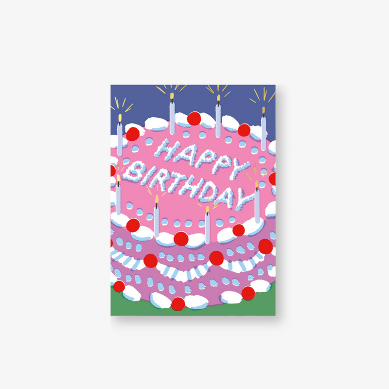 Card - HB Icing Cake
