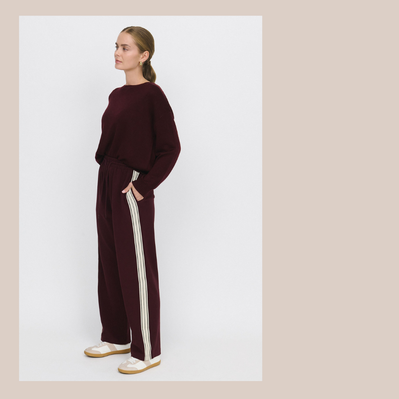Panarea Trackpant - Plum