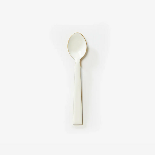 Enamel Teaspoon - White