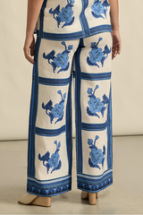 Gesture Pant - Azure Collage