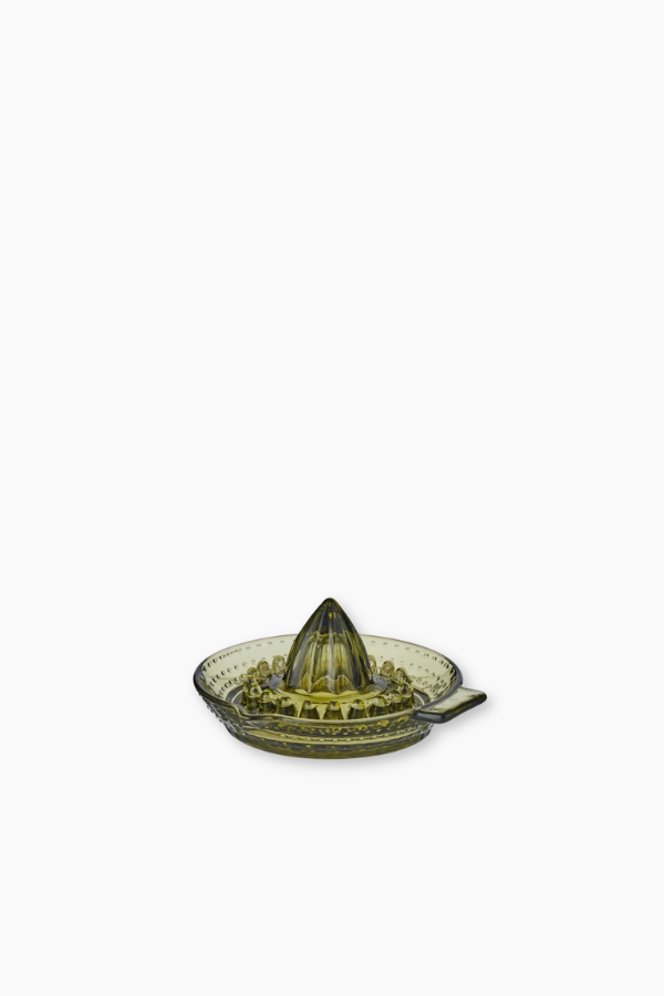 Glass Lemon Juicer - Green