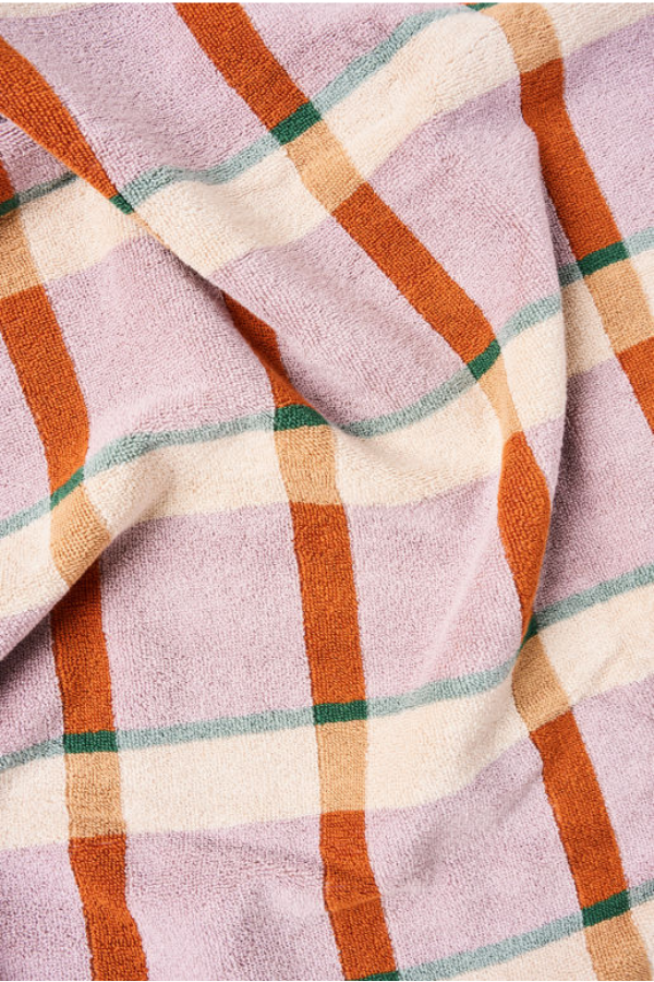 Cozumel Beach Towel - Petal & Multi