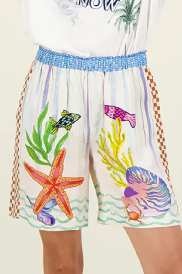 Eleanor Bermuda Short - Magic Ocean