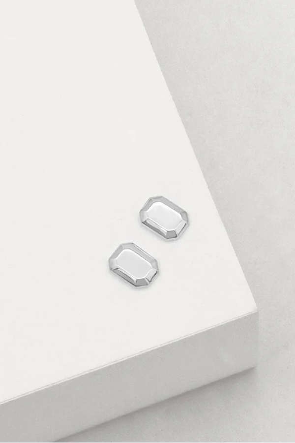 The Tate Stud Earrings - Sterling Silver