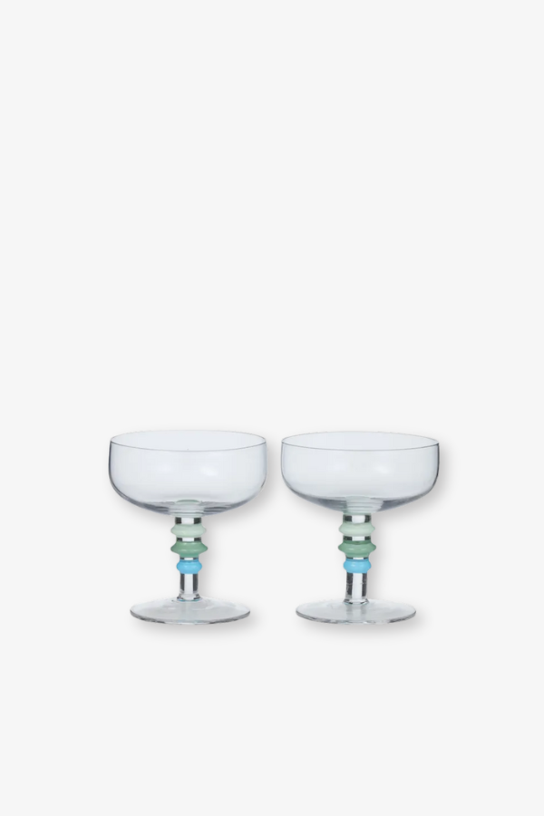 Coupe Set - Set of 2 / Azure