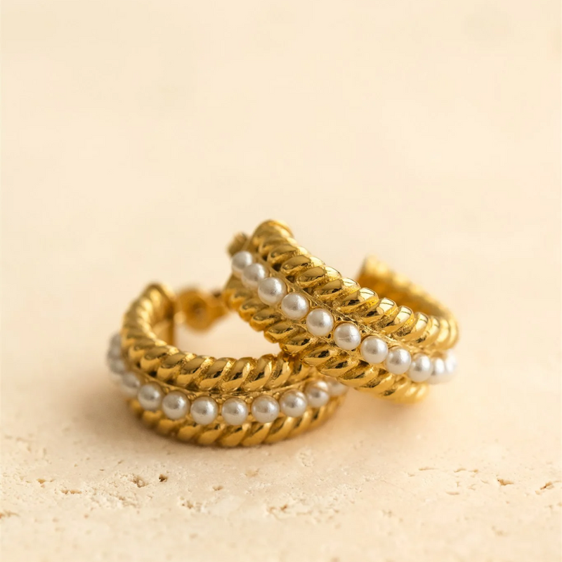 Elle Earrings - Gold