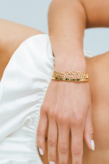 Dylan Bangle - Plain Gold