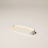Ceramic Incense Holder - White