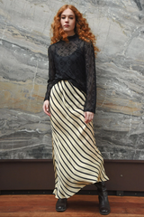 Bias About You Skirt - Stripe