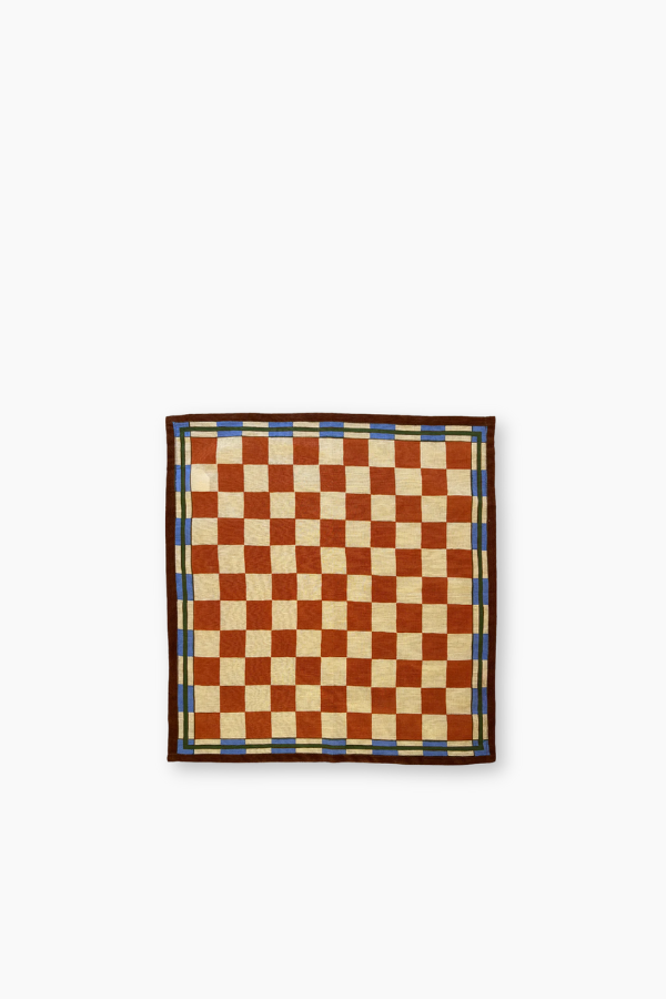 Napkin Set - Checkers